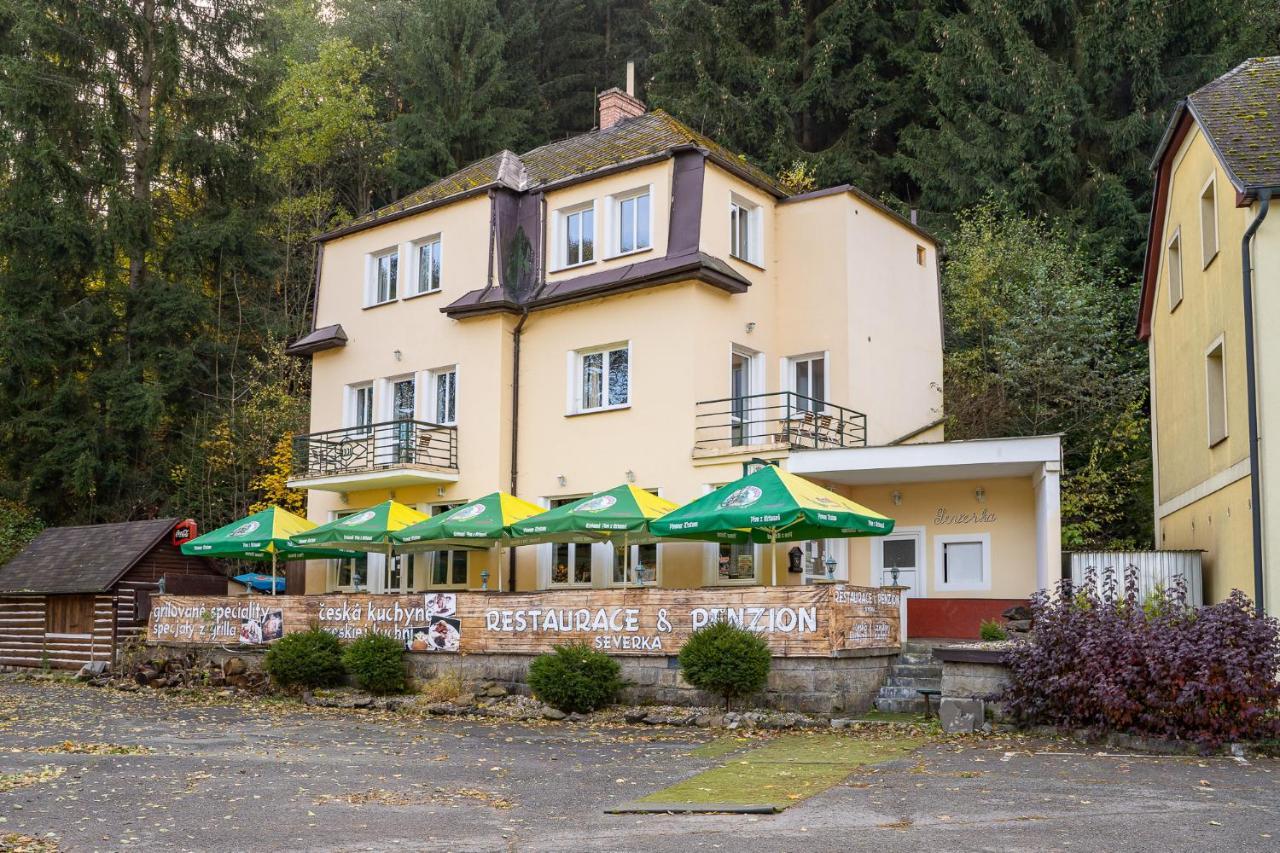 Hotel Penzion Severka Teplice nad Metují Exterior foto